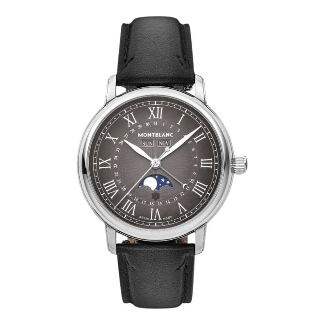 Montblanc Star Legacy Full Calendar 42mm Men's Watch, Grey Dial