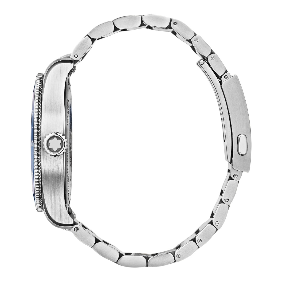 Montblanc 1858 GMT 0 Oxygen 42mm Men's Watch, Blue Dial