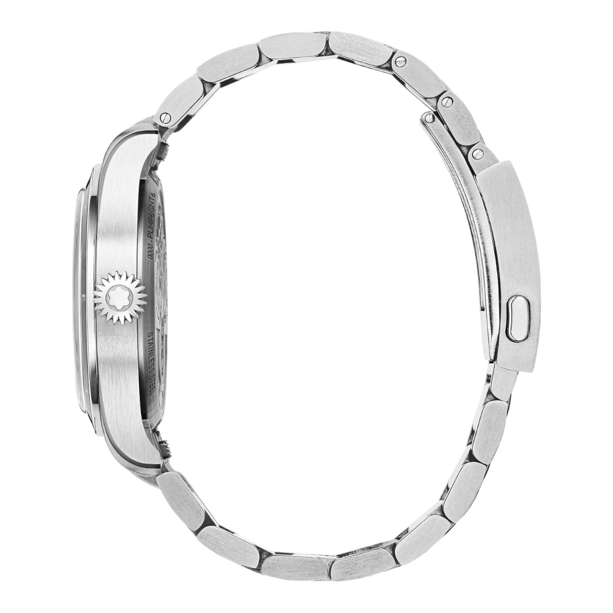 Montblanc 1858 Small Second 0 Oxygen 38mm Watch, Black Dial
