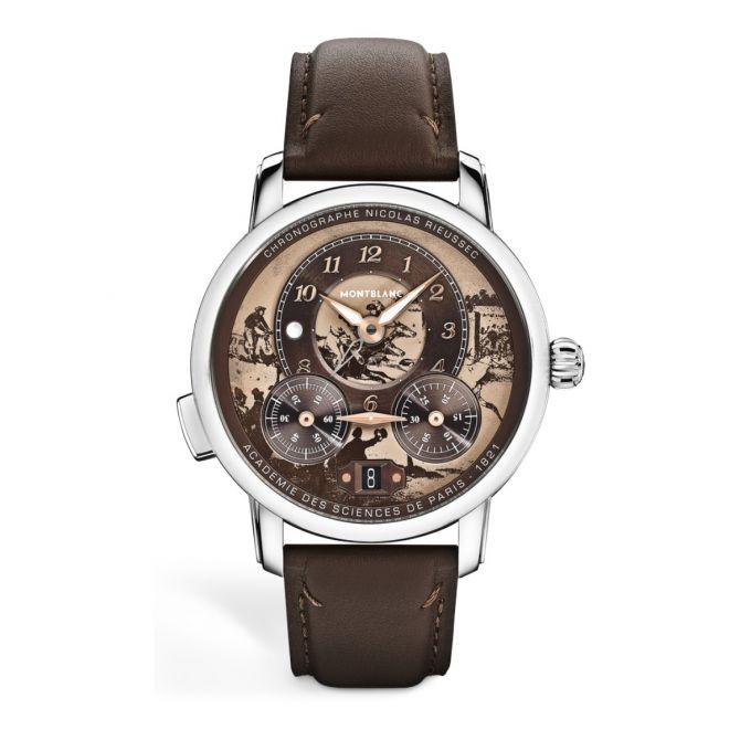 Montblanc Star Legacy Nicolas Rieussec Chronograph 43mm Limited Edition Men's Watch, Brown Toned Dia