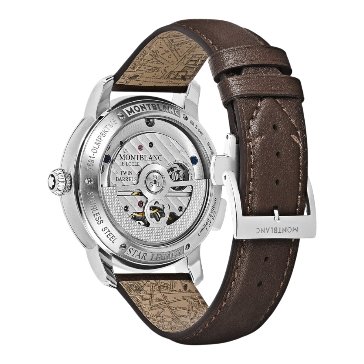 Montblanc Star Legacy Nicolas Rieussec Chronograph 43mm Limited Edition Men's Watch, Brown Toned Dia