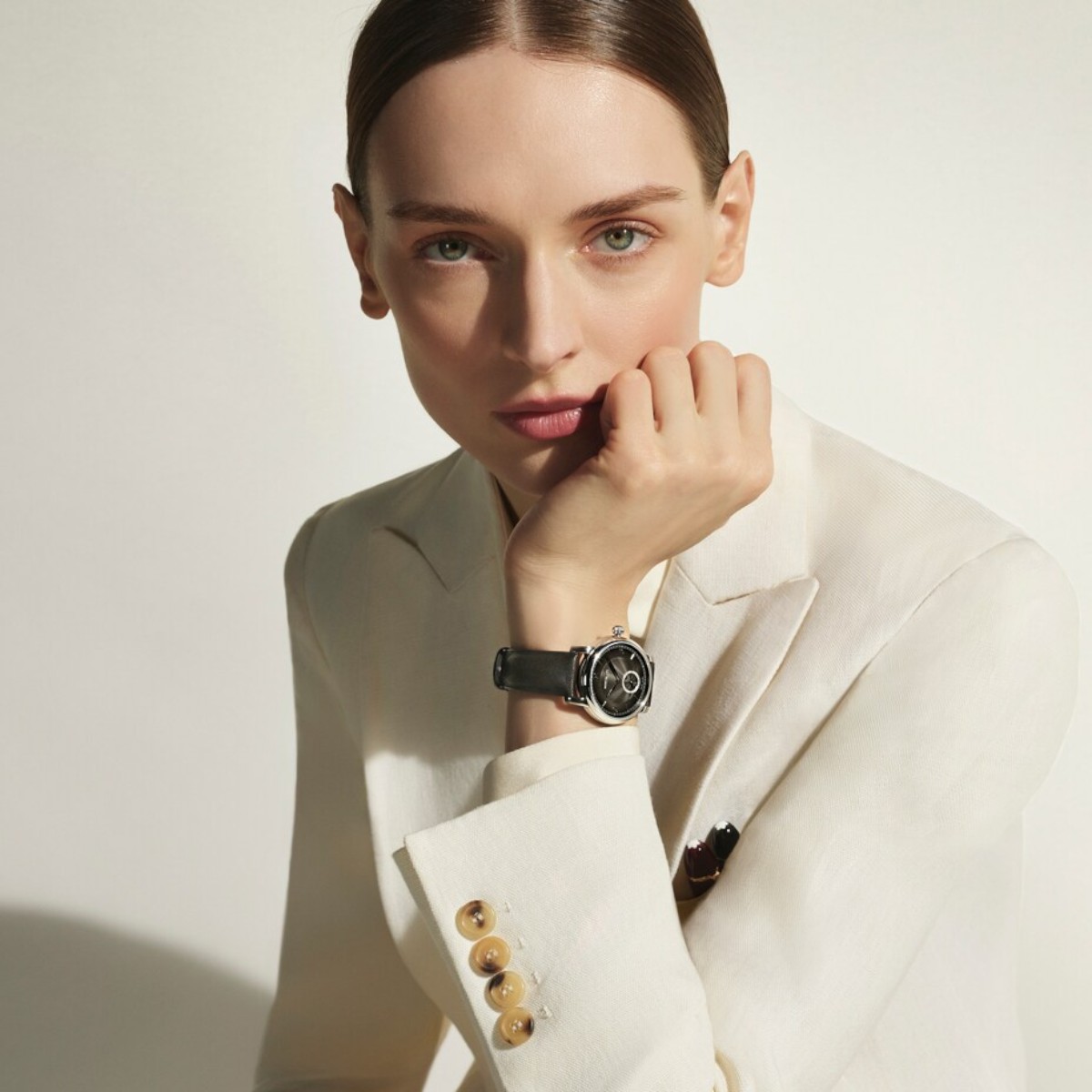 Montblanc Star Legacy Small Second 36mm Women's Watch, Anthracite Dial