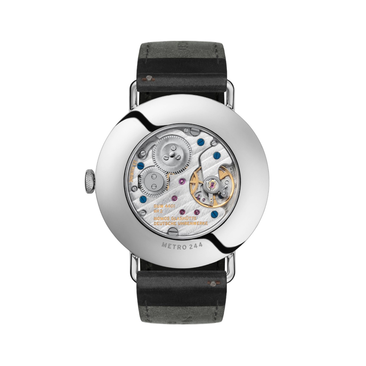 Nomos Glashutte Metro Datum Gangreserve 37mm Men's Watch