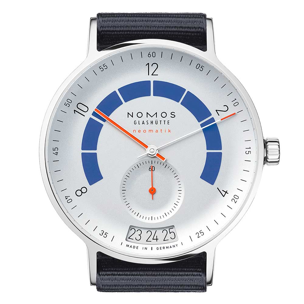 Nomos Glashutte Autobahn Neomatik 41 Date Sports Gray Watch
