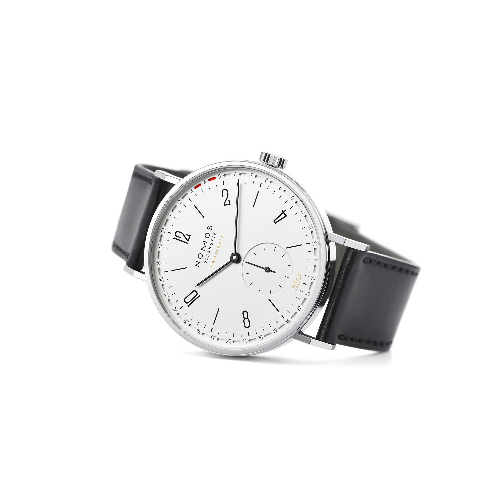 Nomos Glashuette Tangente Neomatic 41 Update 40.5mm Watch, White Dial