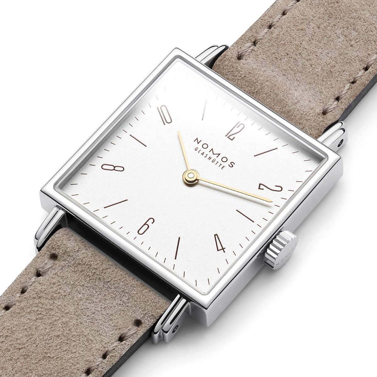 Nomos Glashutte Tetra 27.5mm Watch, White Dial