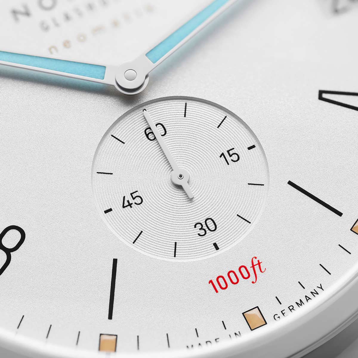 Nomos Glashutte Tangente Sport Neomatik 42 Date 42mm Watch, White Dial
