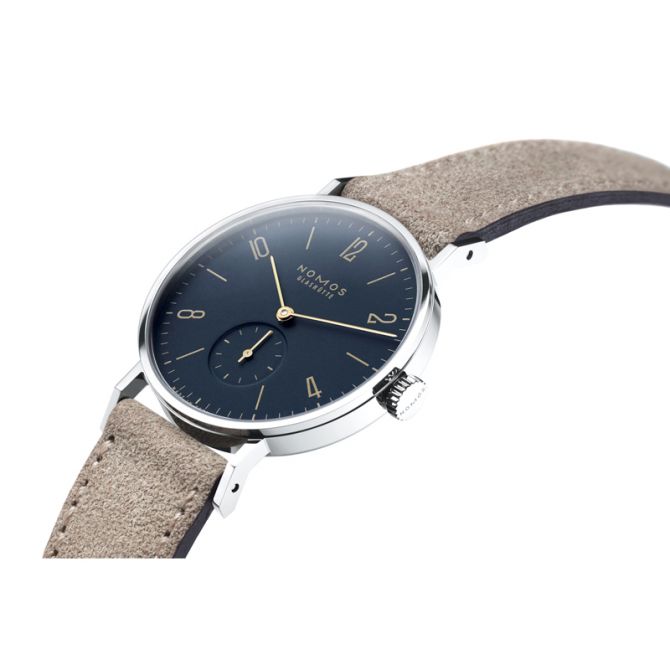 Nomos Glashutte Tangente 38mm Watch, Midnight Blue | 133 | Borsheims