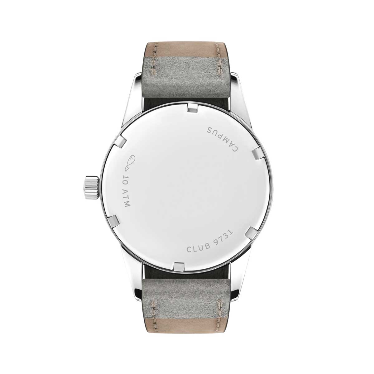 Nomos Club Campus 36mm Watch, Future Orange Dial