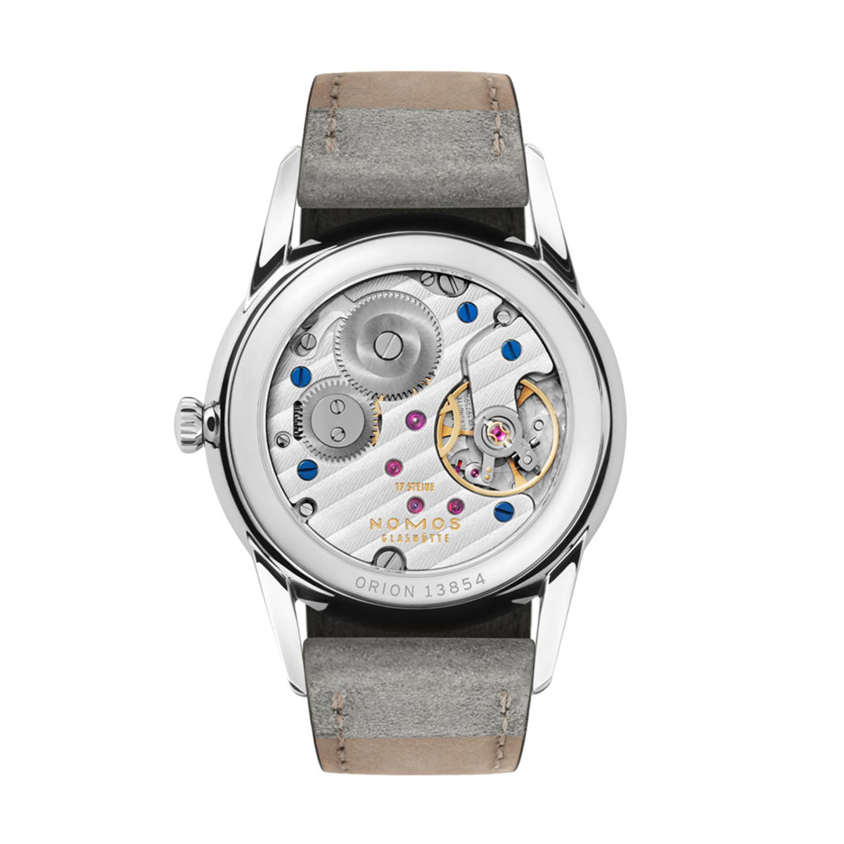 Nomos Glashutte Orion 33mm Watch, Gold Plated Dial