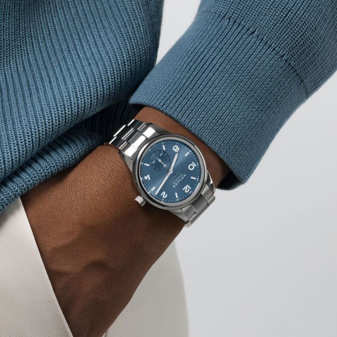 Nomos Glashutte Club Sport Neomatik 37mm Men's Watch, Polar Blue