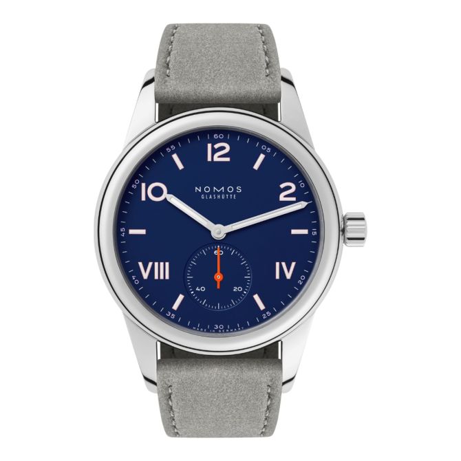 Nomos Glashuette Club Campus Night Sky 36mm Watch, Dark Blue Dial