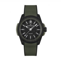 Norqain Independence Wild One 42mm Watch, Black Lion Fur Dial
