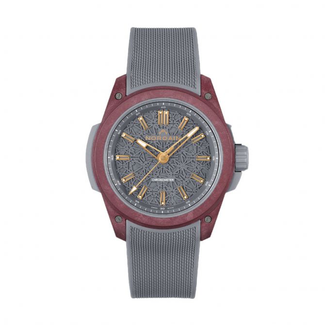 Norqain Independence Wild One 42mm Watch, Grey and Gold 3 Layer Dial