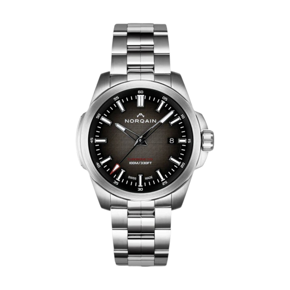 Norqain Independence 40mm Men's Watch, Brown Gradient Dial | N3008