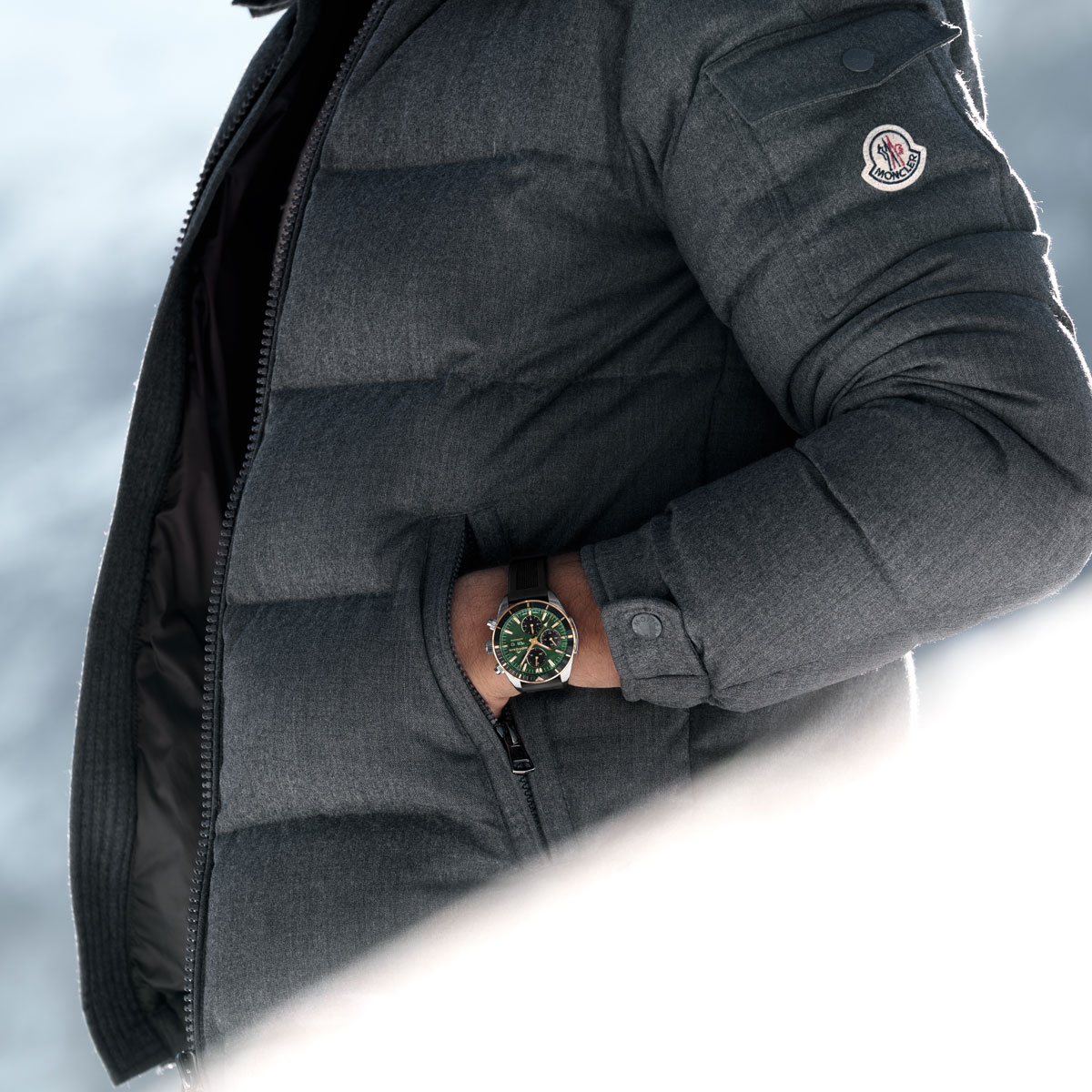 Norqain Adventure Sport Chronograph 41mm Men's Watch, Green Dial