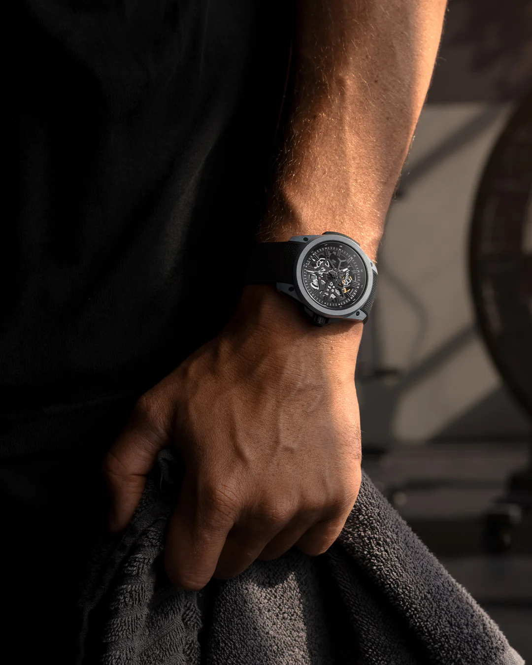 Norqain Wild One 42mm Men's Watch, Grey Skeleton Dial