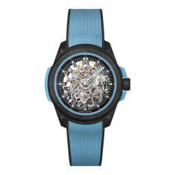 Norqain Wild One Skeleton 39mm Watch, Purple Ice Blue Dial | N3001