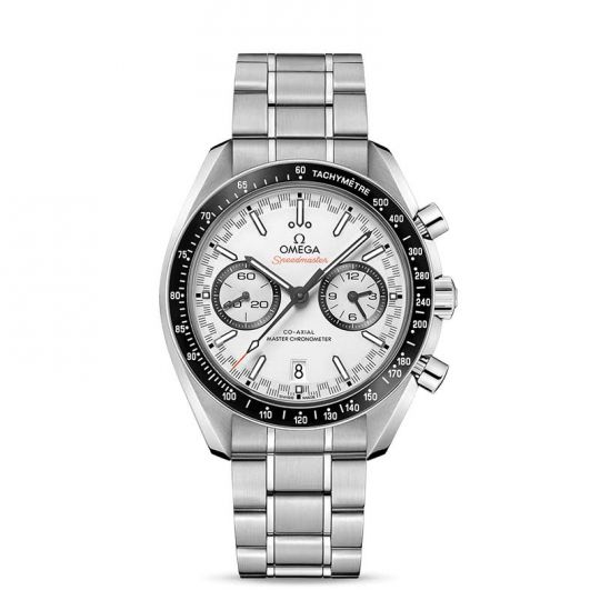 omega white watch