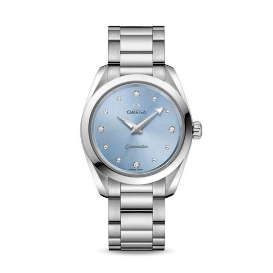 omega seamaster ladies blue