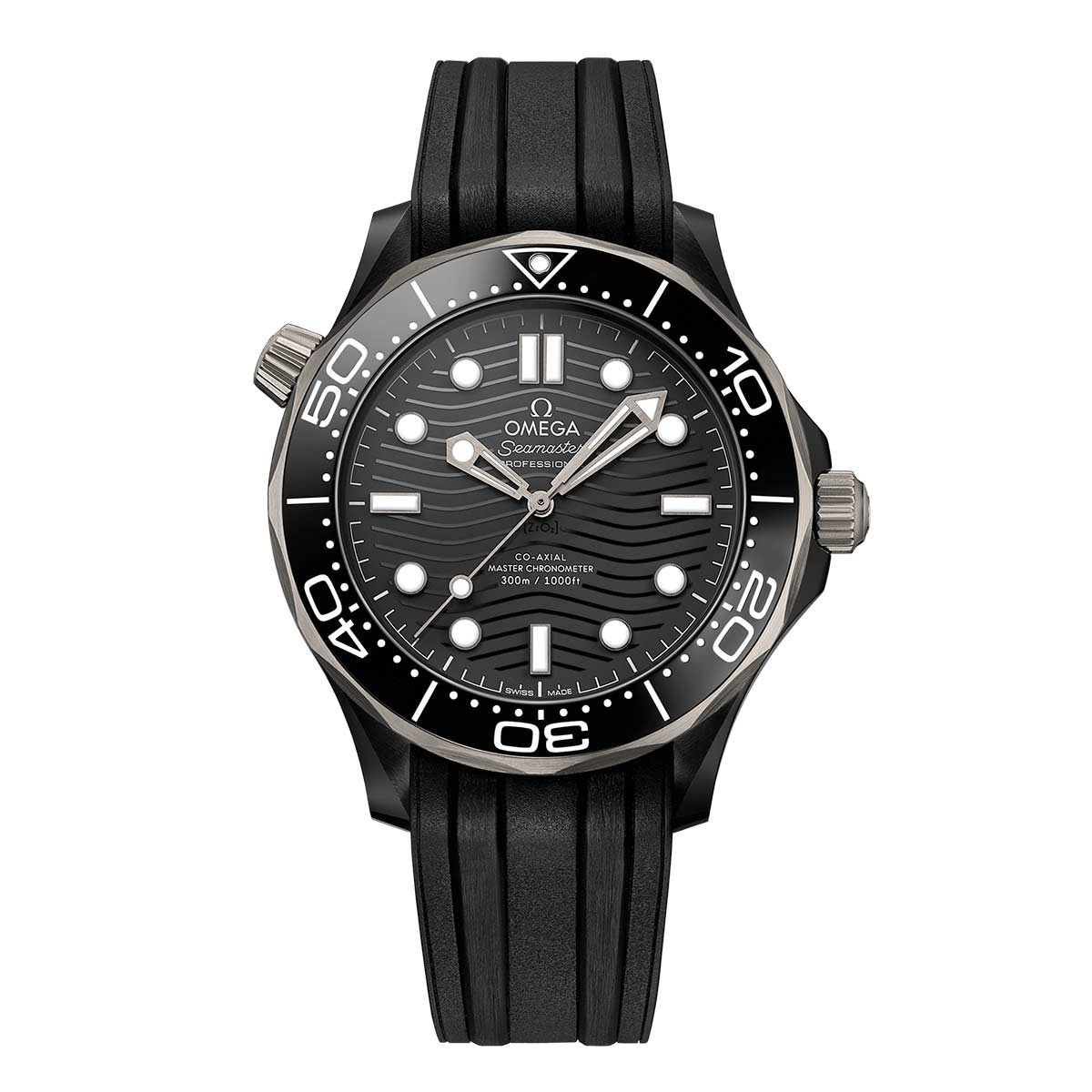 Omega Seamaster Diver 300M 44mm Men's Watch, Black Dial