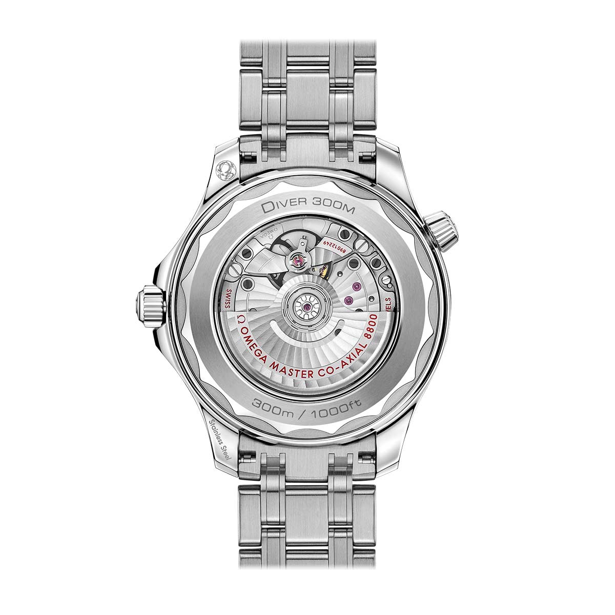 Omega Seamaster Co-Axial Master Chronometer 42mm Men's Watch, White Pattern Dial