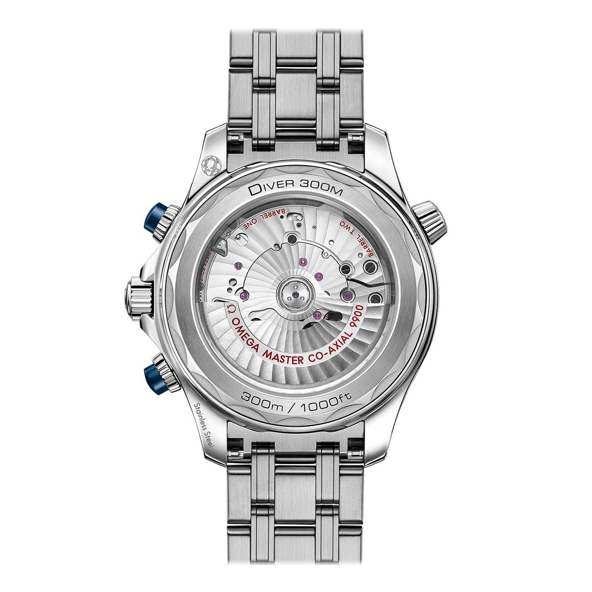 Omega Seamaster Co-Axial Master Chronometer Chronograph 44mm Men's Watch, Grey Dial
