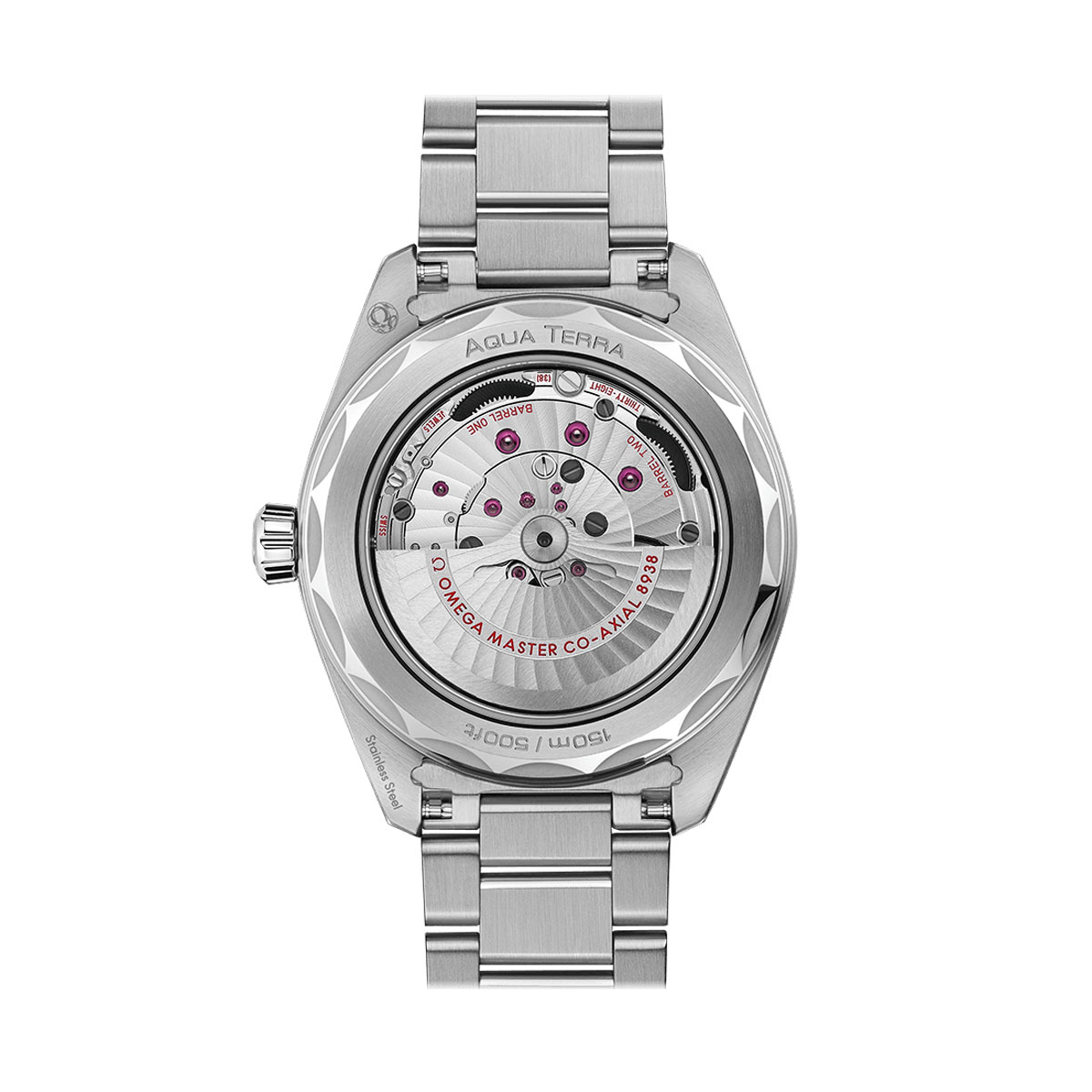 Omega Seamaster Aqua Terra 150m Co-Axial Master Chronometer GMT World timer 43mm Watch, Globe Dial