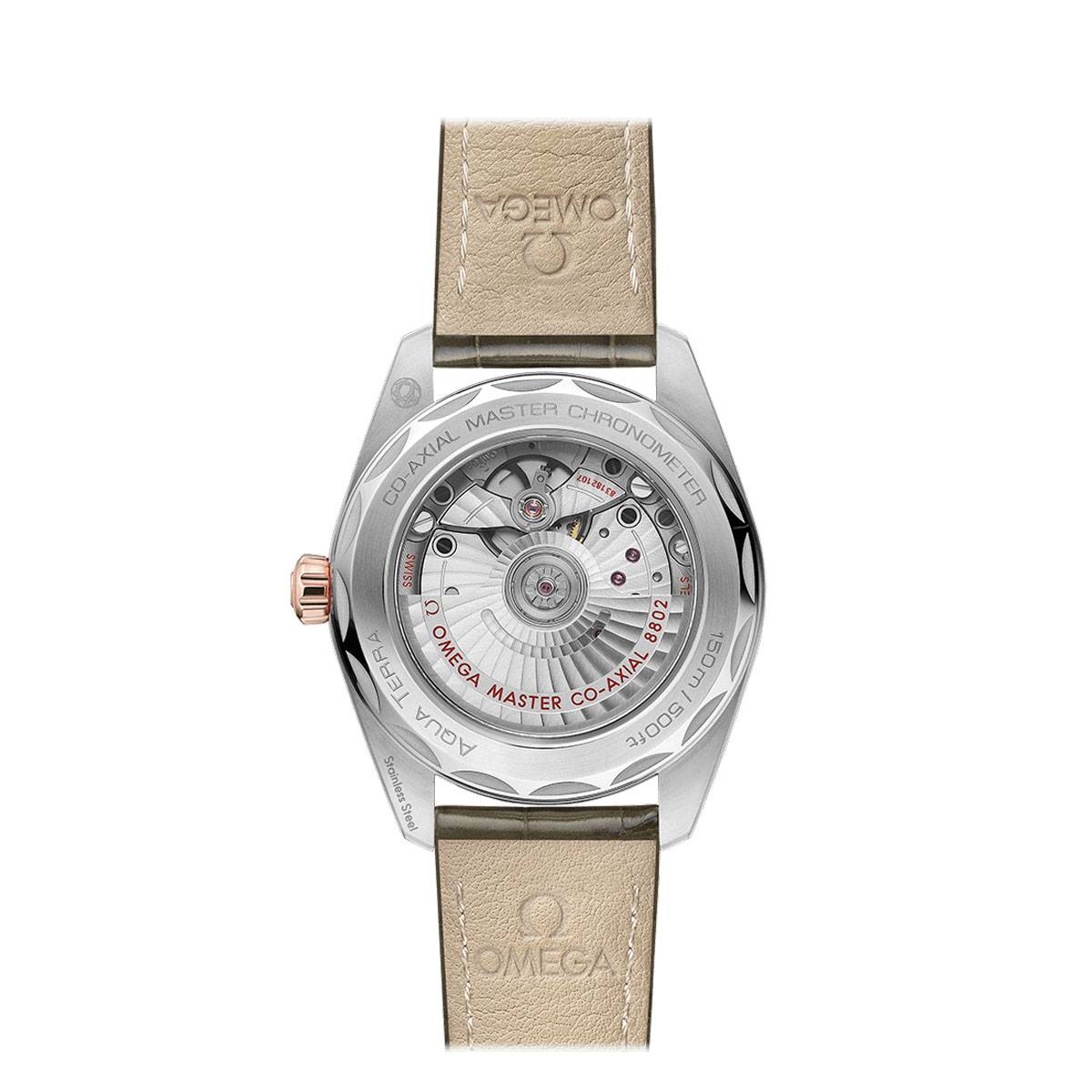 Omega Seamaster Aqua Terra 150m Master Chronometer Small Seconds 38mm Watch, Light Green Dial