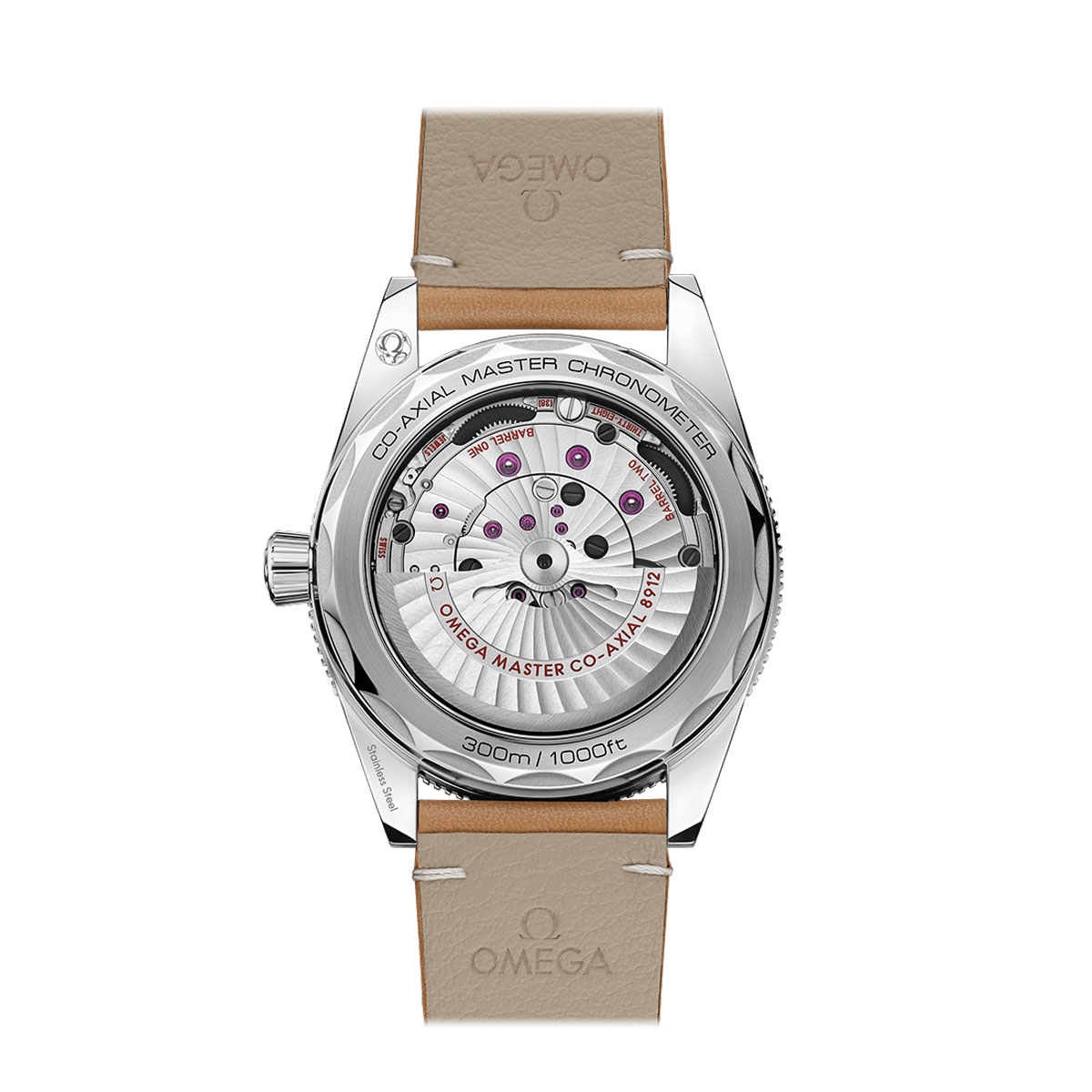 Omega Seamaster 300 Co-Axial Master Chronometer 41mm Watch, Beige and Blue Dial