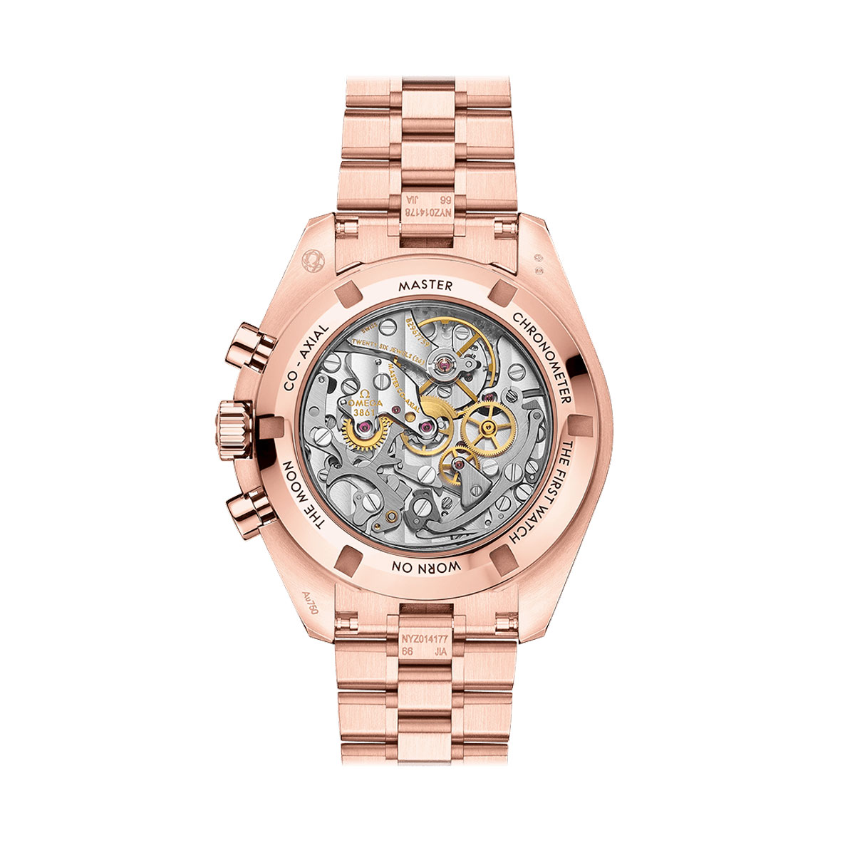 Omega Speedmaster Moonwatch Professional Master Chronometer Chronograph 42mm Men's Watch, Black Dial