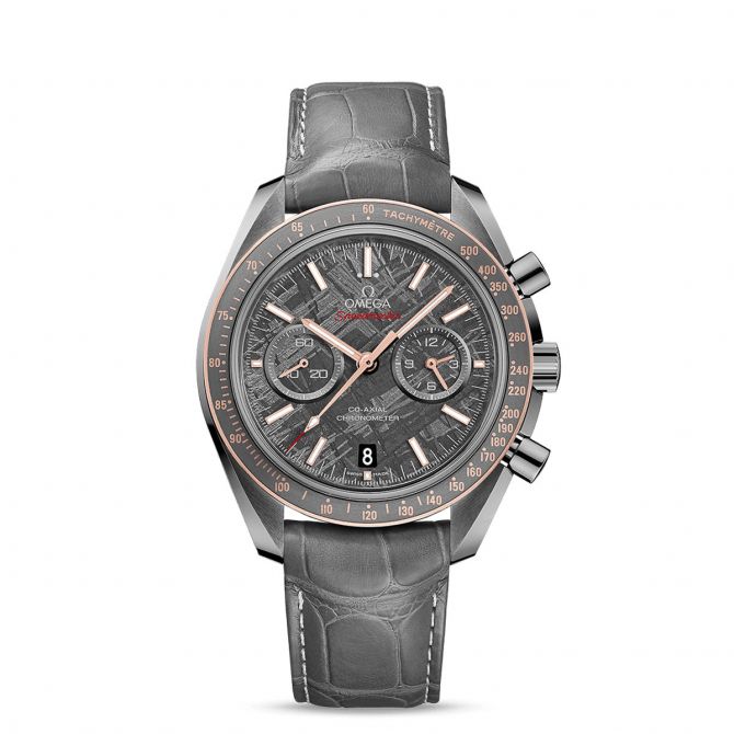 Omega Speedmaster Dark Side Of The Moon 150m Chronometer Chronograph 44.25mm Men's Watch, Grey Dial