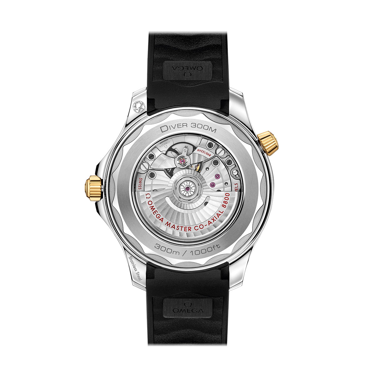 Omega Speedmaster Diver 300m Co-Axial Master Chronometer 42mm Watch, Black