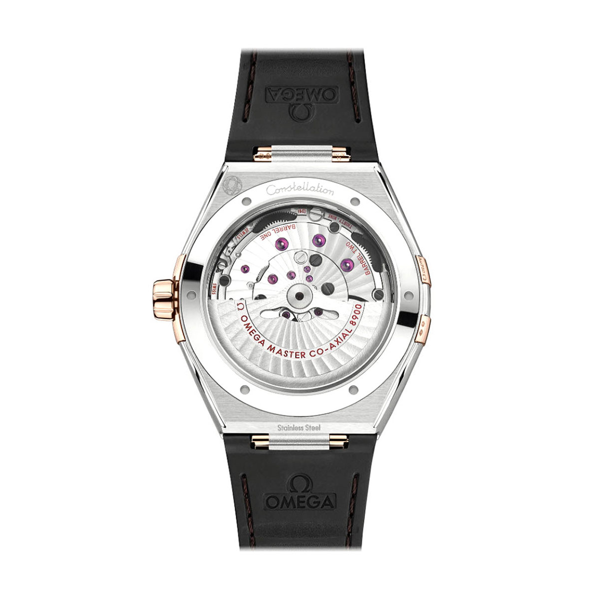 Omega Constellation Co-Axial Master Chronometer 41mm Men's Watch, Red Dial