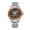 Omega Seamaster Planet Ocean 6000m Co-Axial Master Chronometer 45.5mm Watch, Black and Orange Dial