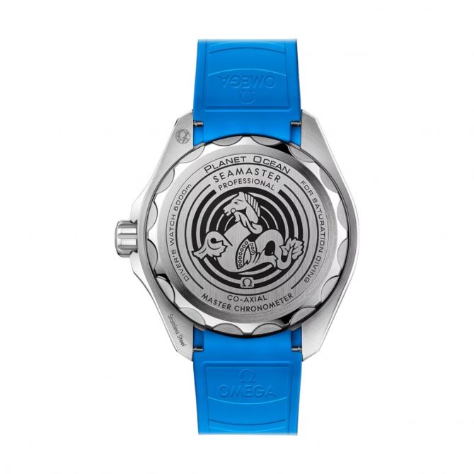 Omega Seamaster Planet Ocean 6000m Co-Axial Master Chronometer 45.5mm Men's Watch, Blue Dial