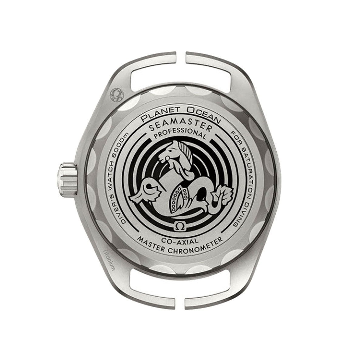 Omega Seamaster Planet Ocean 6000m Co-Axial Master Chronometer 45.5mm Men's Watch, Black Dial