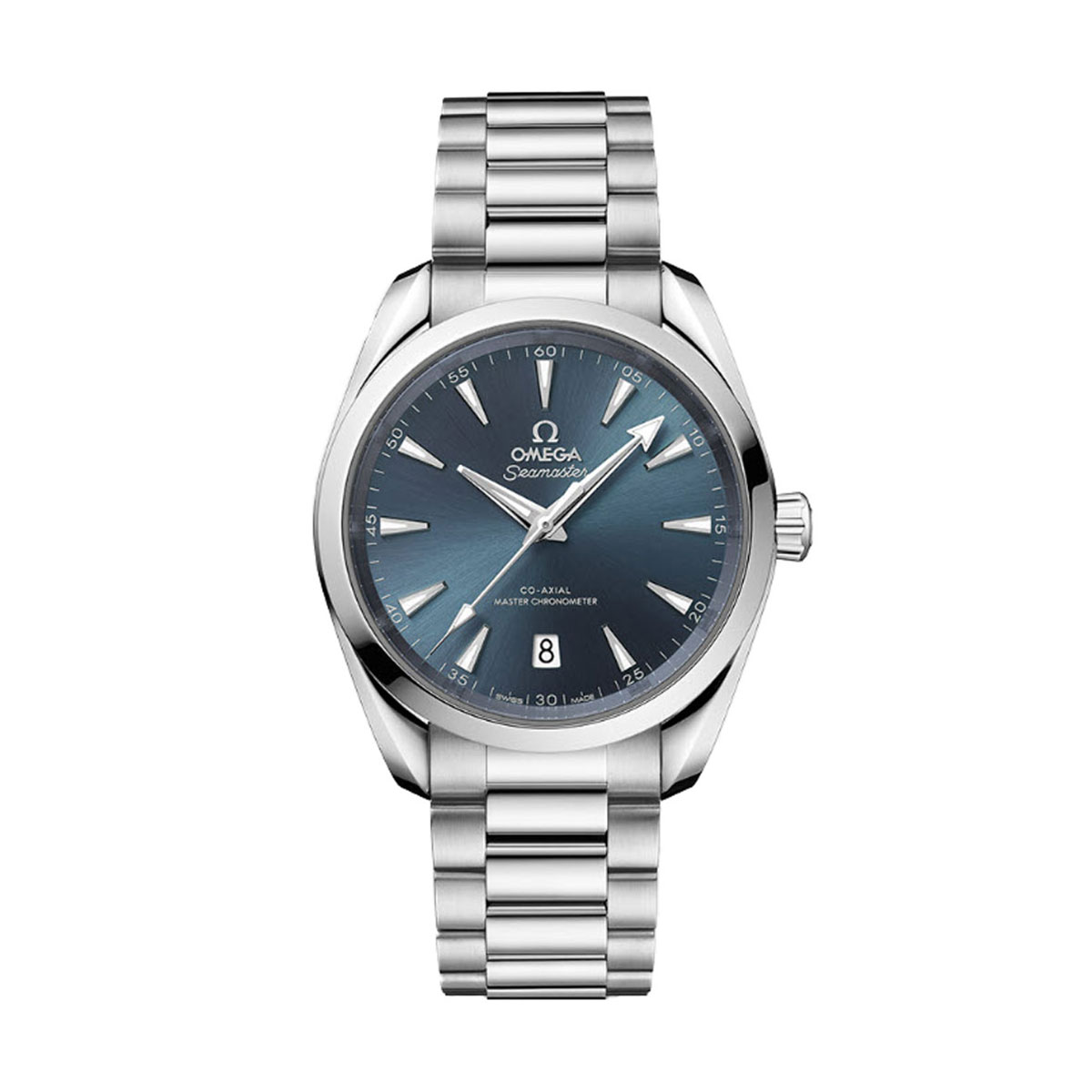 Omega Seamaster Aqua Terra 150m Co-Axial Master Chronometer 38mm Men's Watch, Atlantic Blue Dial