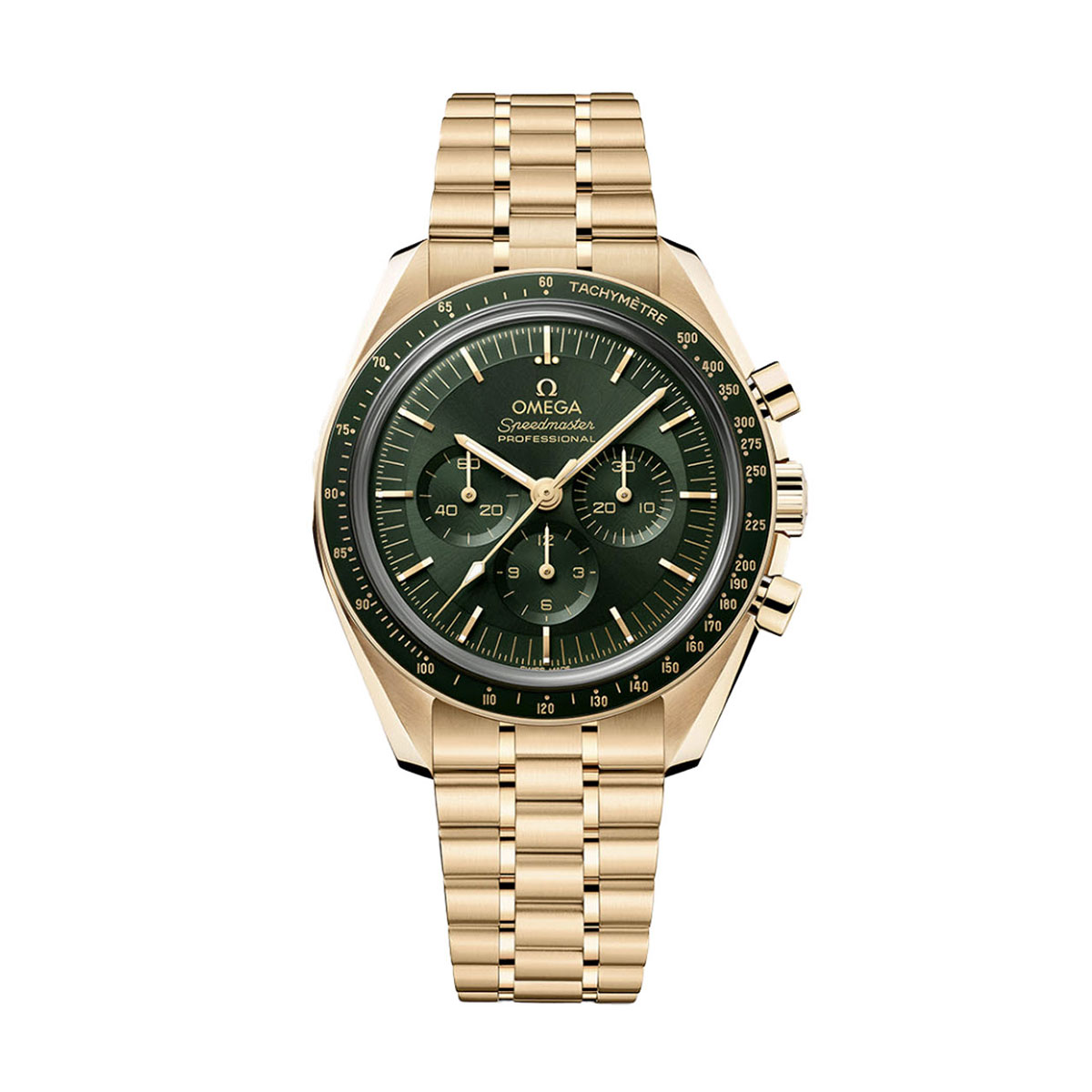 Omega Speedmaster Professional Co-Axial Master Chronometer Chronograph 42mm Men's Watch, Green Dial