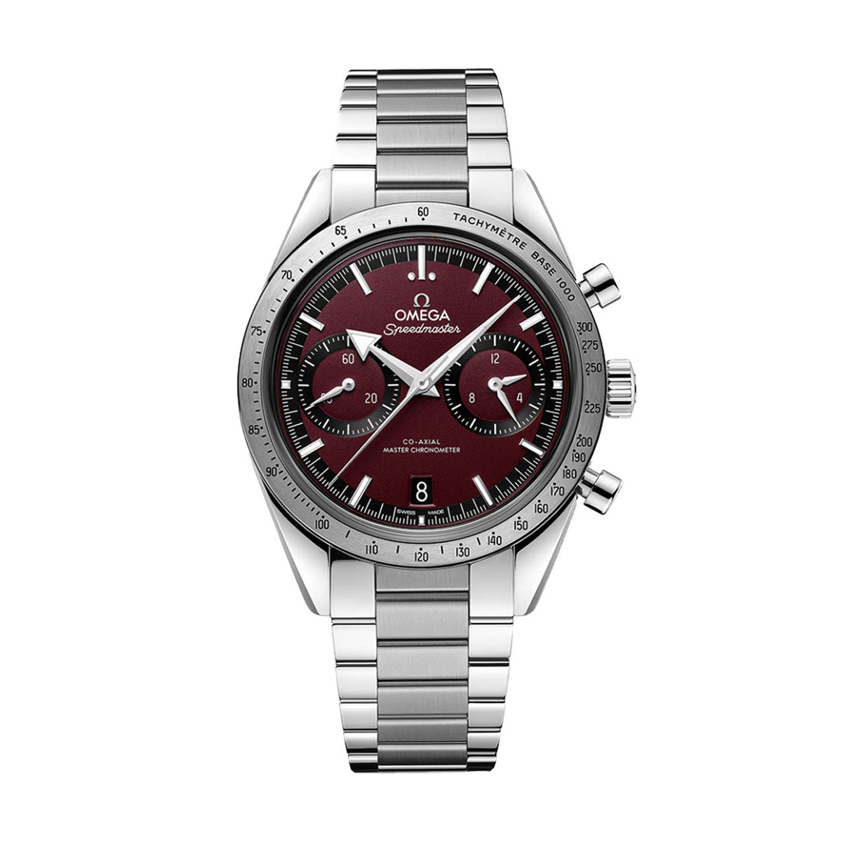 Omega Speedmaster '57 Co-Axial Master Chronometer Chronograph 40.5mm Men's Watch, Burgundy Dial