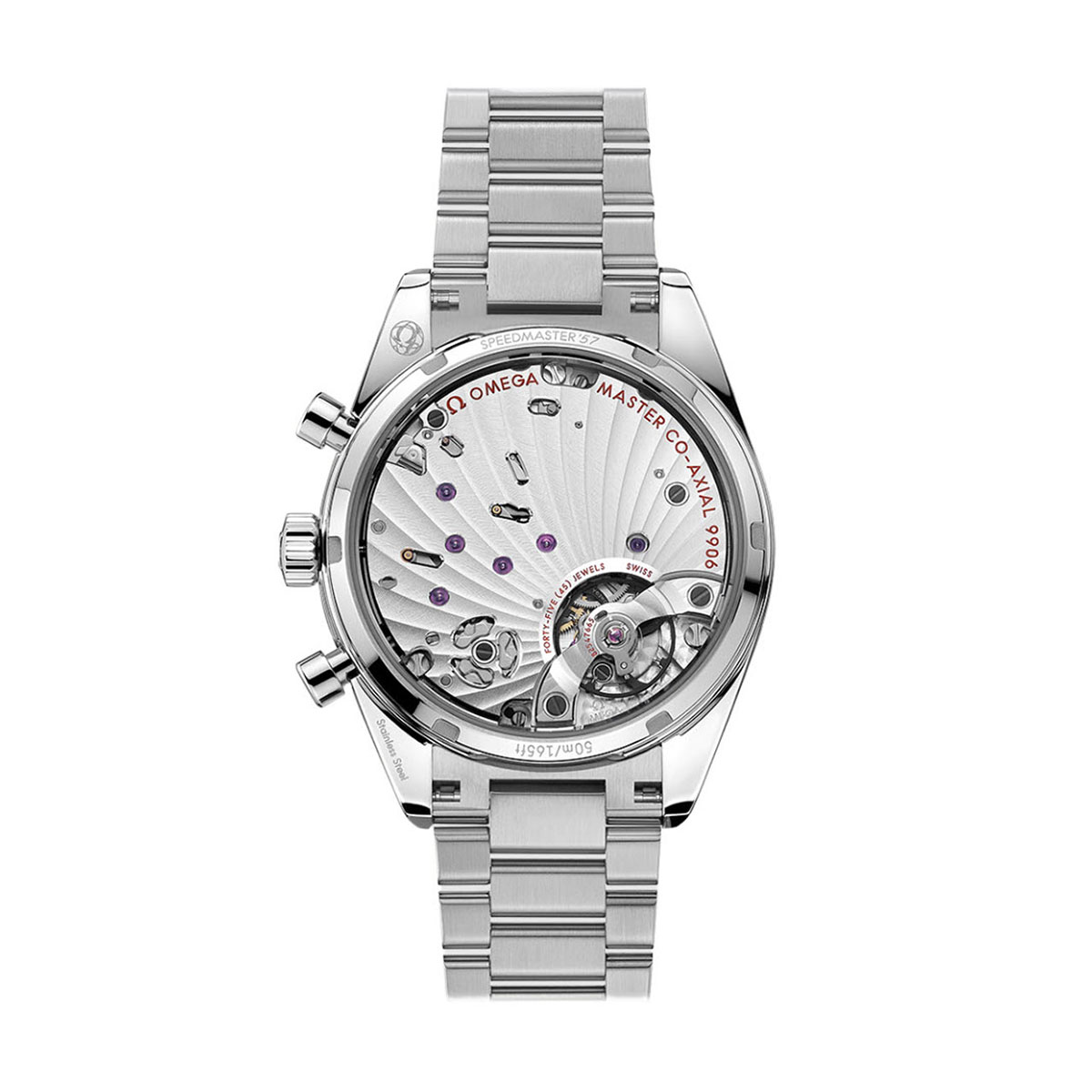 Omega Speedmaster '57 Co-Axial Master Chronometer Chronograph 40.5mm Men's Watch, Burgundy Dial
