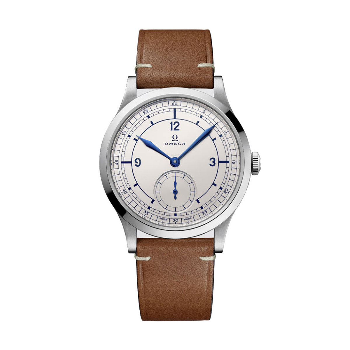 Omega Specialties CK 859 39mm Watch, Silver Dial
