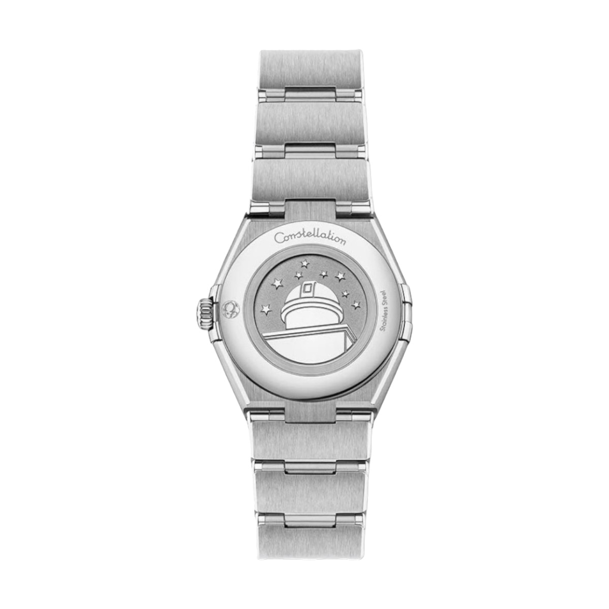 Omega Constellation Quartz 28mm Women's Watch, Pink Dial