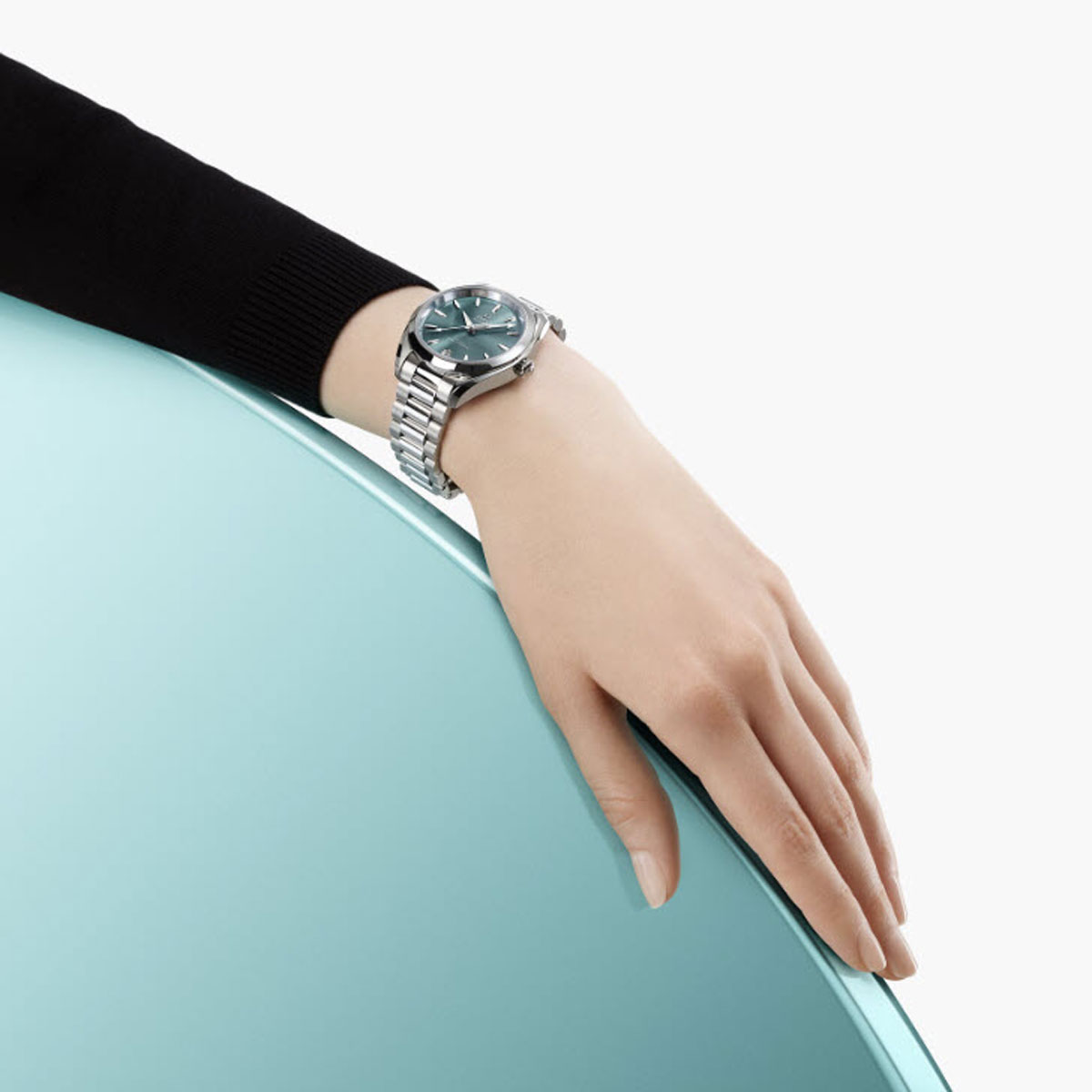 Omega Seamaster Aqua Terra Shades 34mm Women's Watch, Lagoon Green