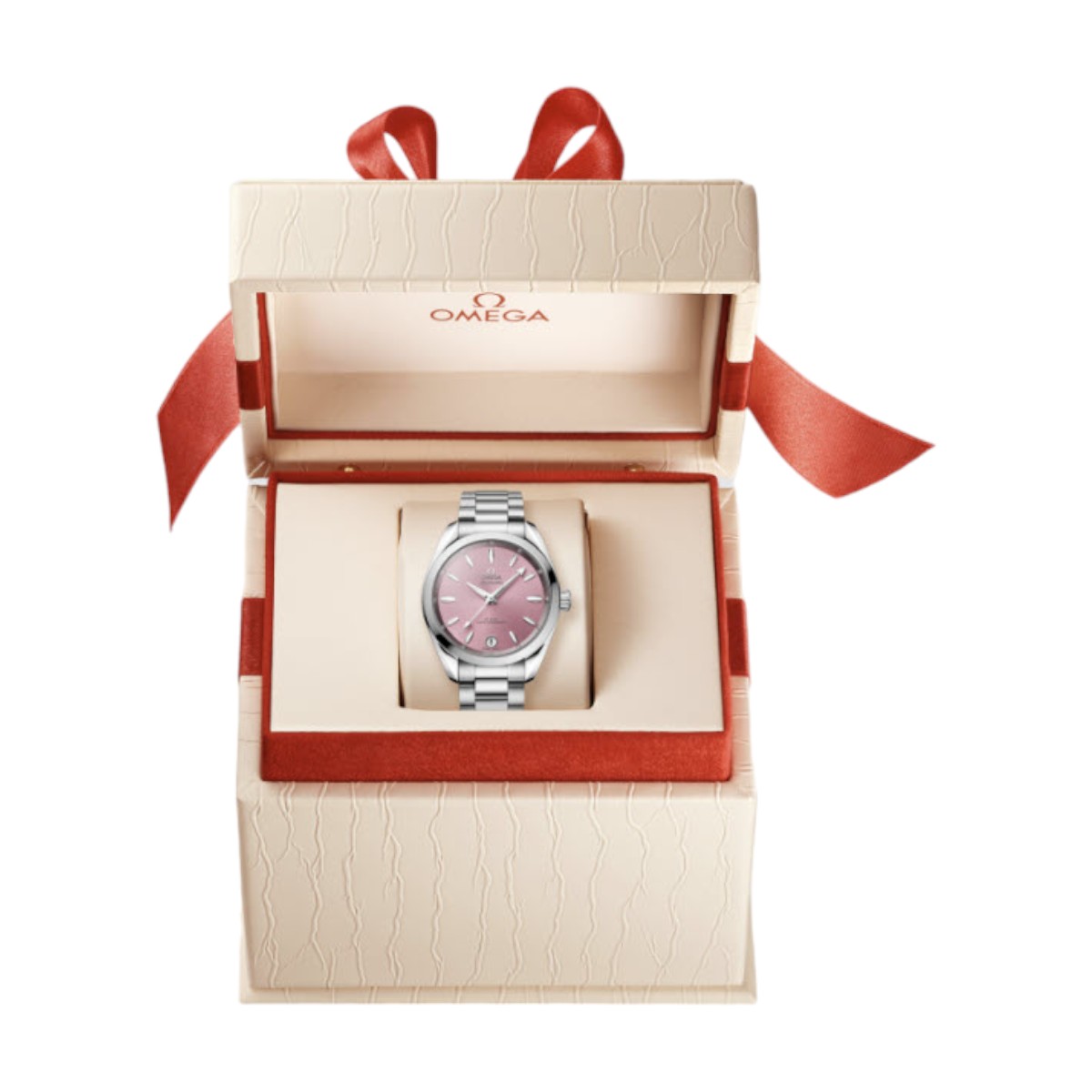 Omega Seamaster Aqua Terra Shades 34mm Women's Watch, Shell Pink Dial