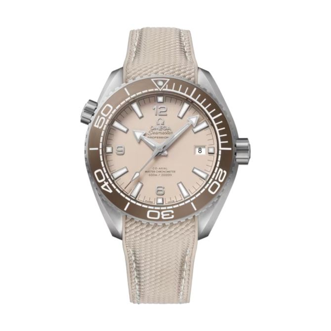 Omega Seamaster Planet Ocean 600m 43.5mm Men's Watch, Linen Color Dial