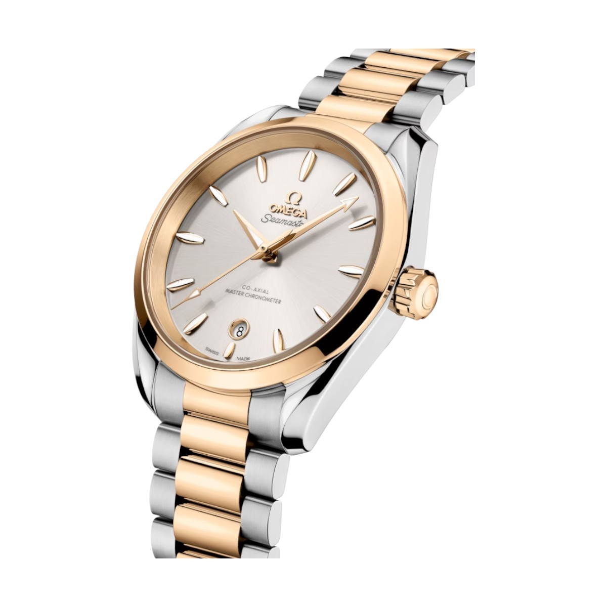 Omega Seamaster Aqua Terra Shades 38mm Women's Watch, Silver Dial