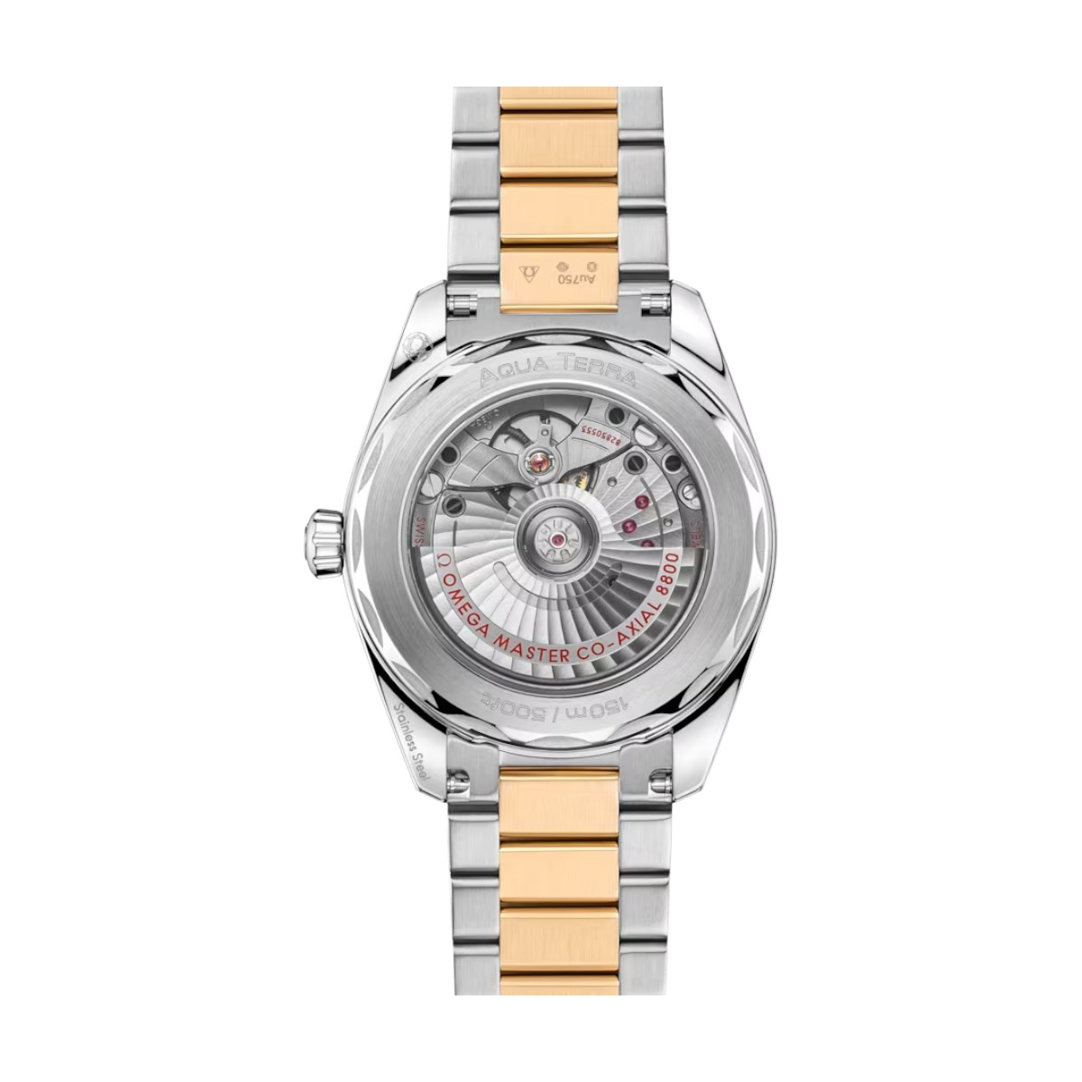 Omega Seamaster Aqua Terra Shades 38mm Women's Watch, Silver Dial