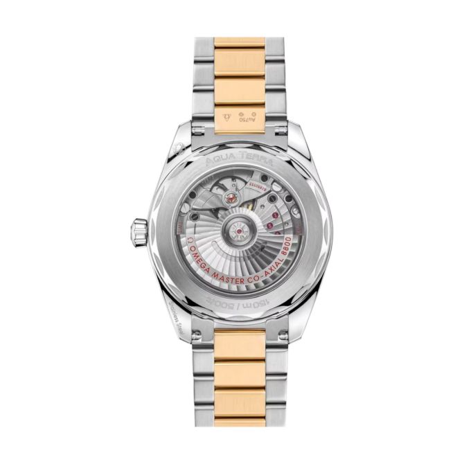 Omega Seamaster Aqua Terra Shades 38mm Women's Watch, Silver Dial