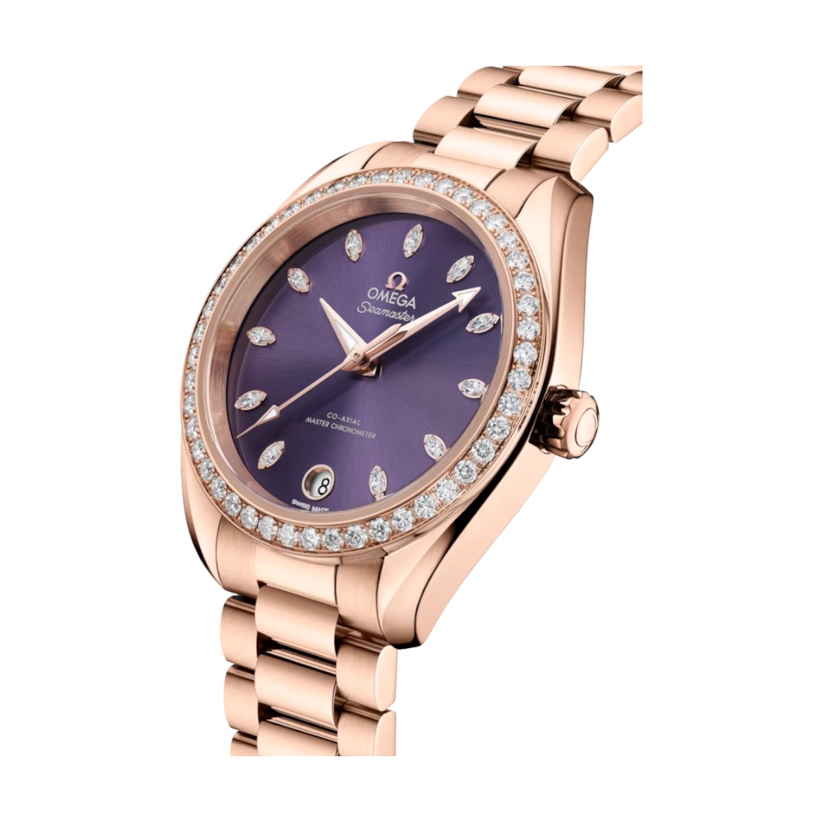 Omega Seamaster Aqua Terra Shades 38mm Women's Watch, Lavender Dial
